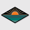 Sunset Diamond Sticker