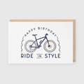 Ride in Style Greeting Card