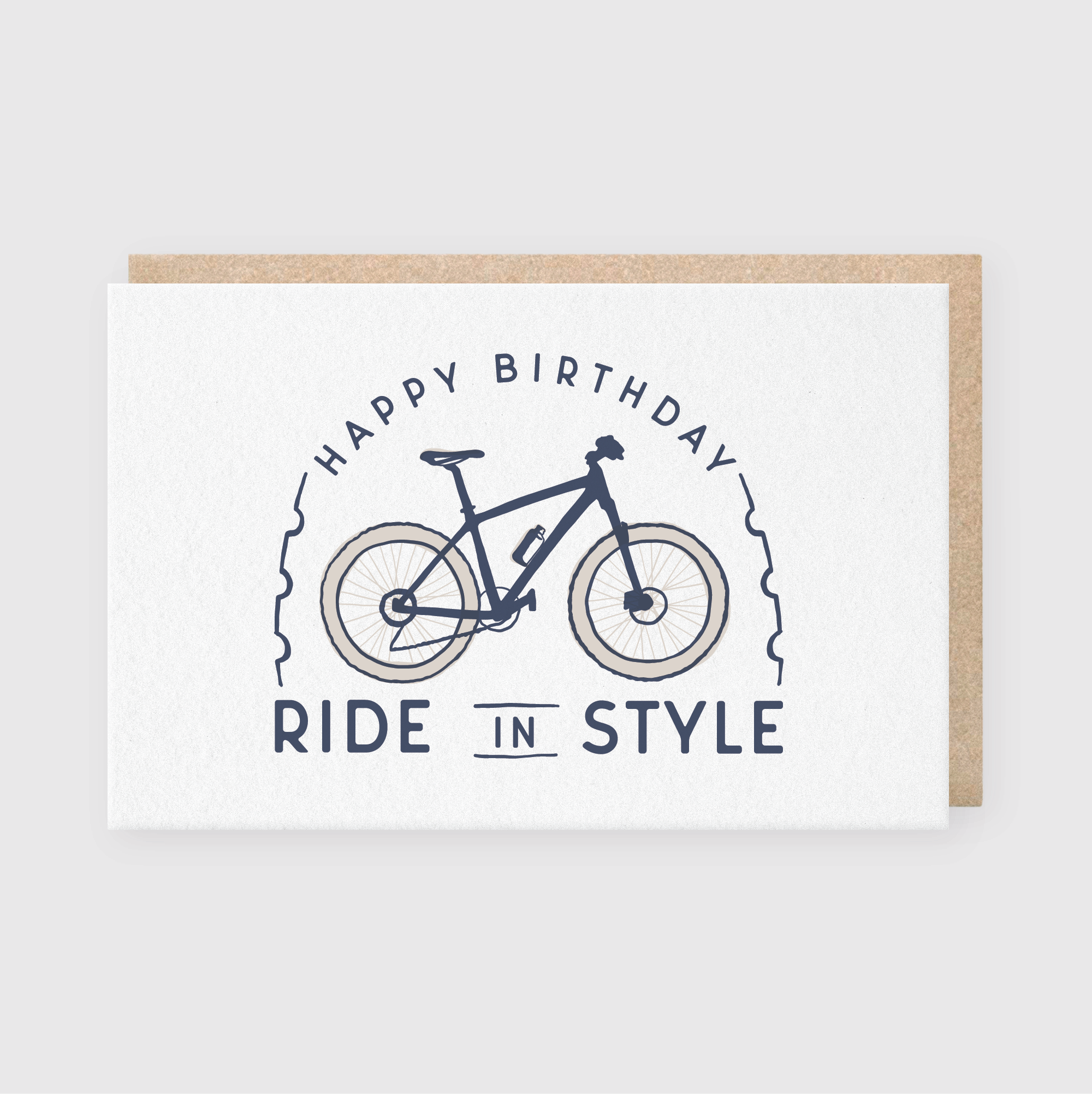 Ride in Style Greeting Card