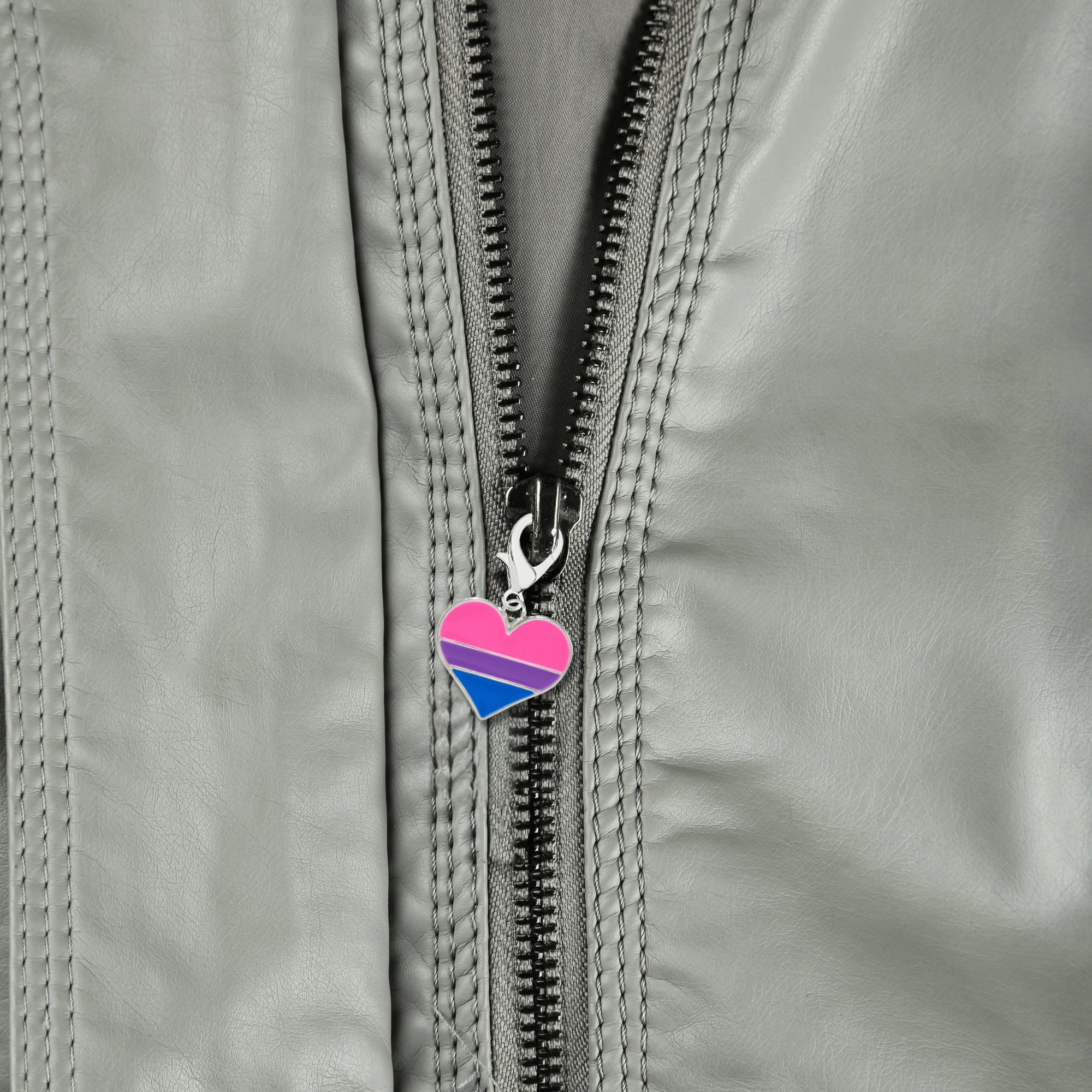 Bisexual Flag Heart Hanging Charms