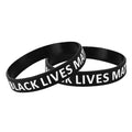 Black Lives Matter Silicone Bracelets