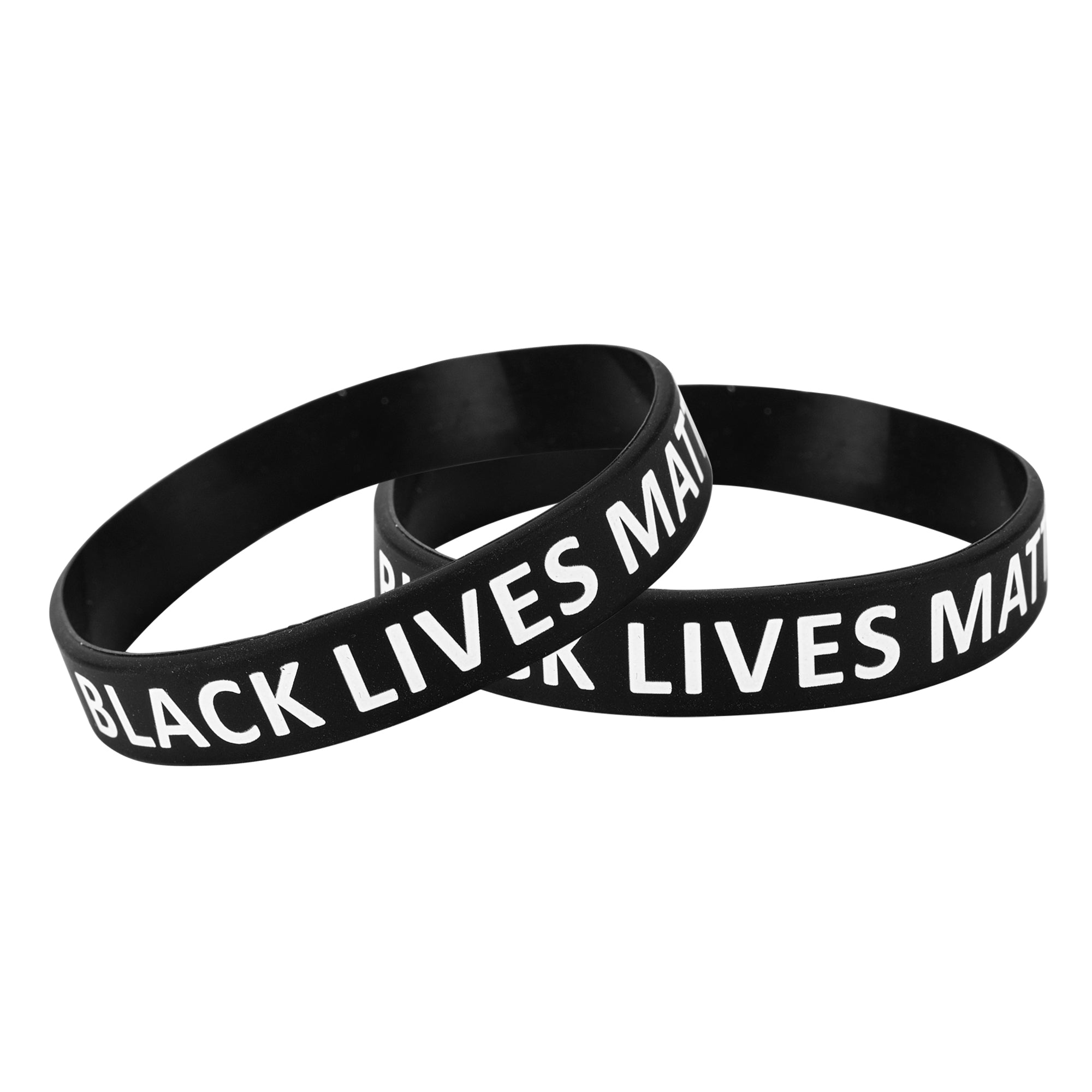 Black Lives Matter Silicone Bracelets