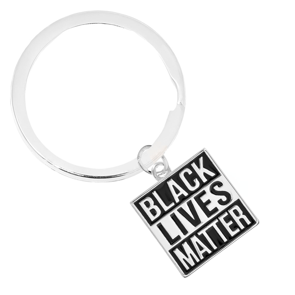 Black Lives Matter Split Style Keychains