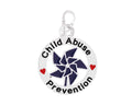 Blue Pinwheel Child Abuse Prevention Charms