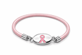Breast Cancer Awareness Pink Ribbon Stretch Bracelets