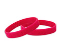 Burgundy Silicone Bracelets