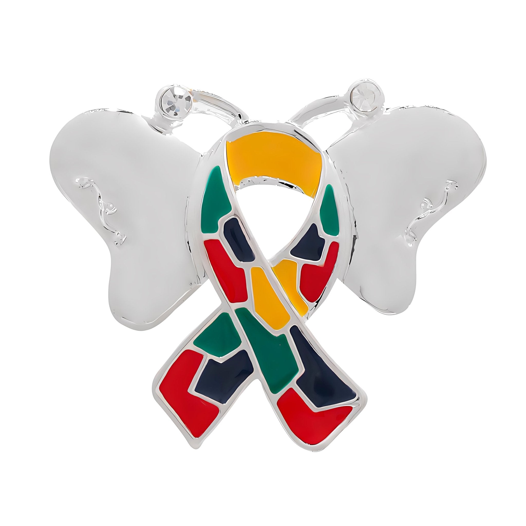 Butterfly Autism Ribbon Pins
