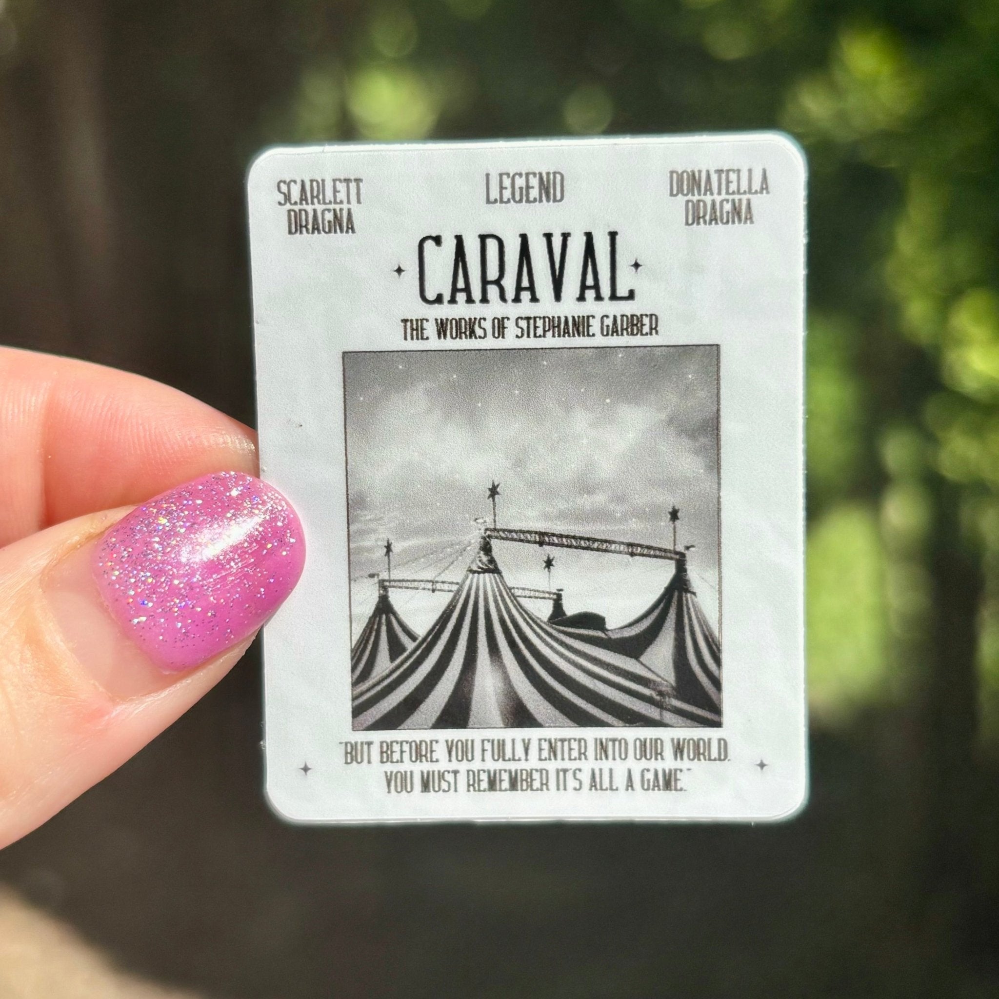 Caraval Movie Poster Sticker
