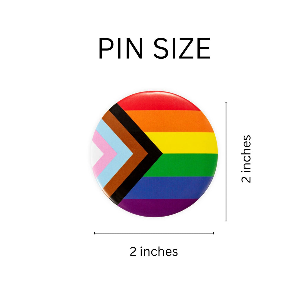10 Pack Daniel Quasar Flag Button Pins