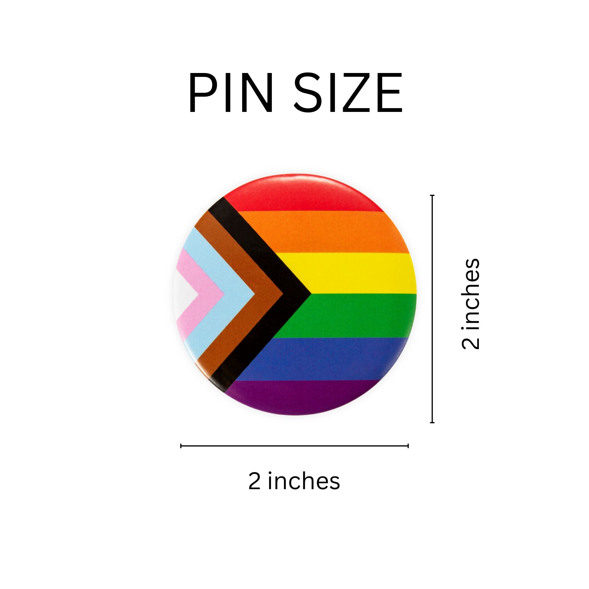 10 Pack Daniel Quasar Flag Button Pins