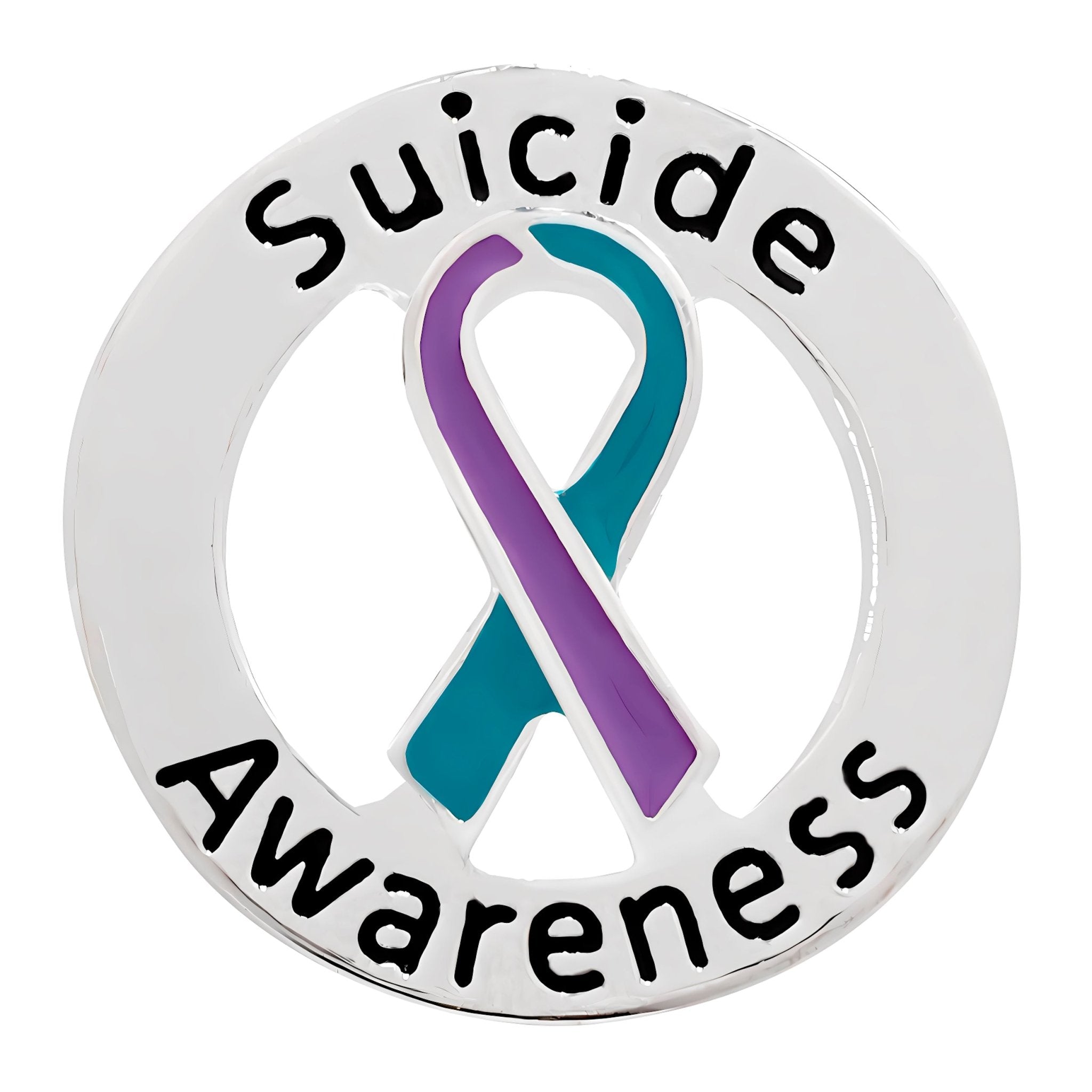 Circle Suicide Awareness & Prevention Pins
