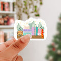 Crescent City Bookshelf Star Sparkle Sticker
