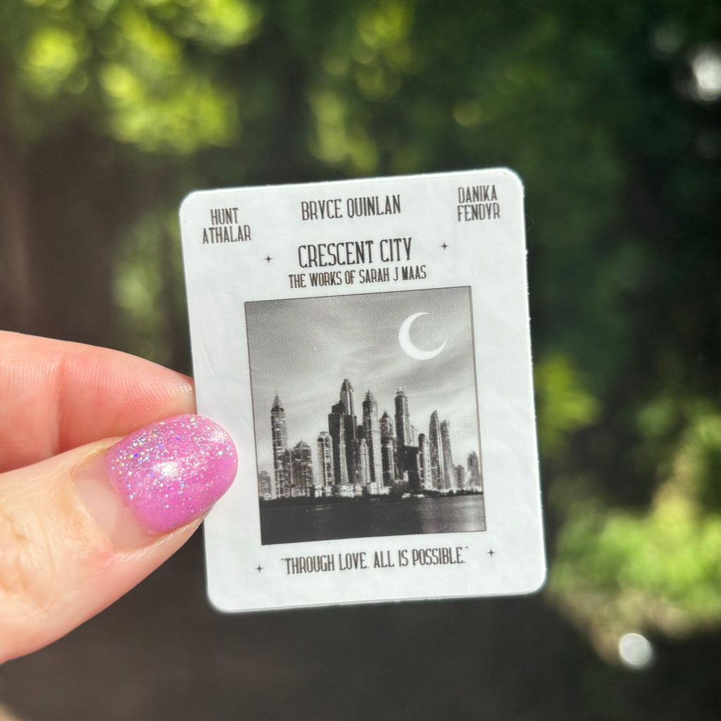 Crescent City Film Poster Sticker