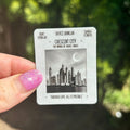 Crescent City Film Poster Sticker