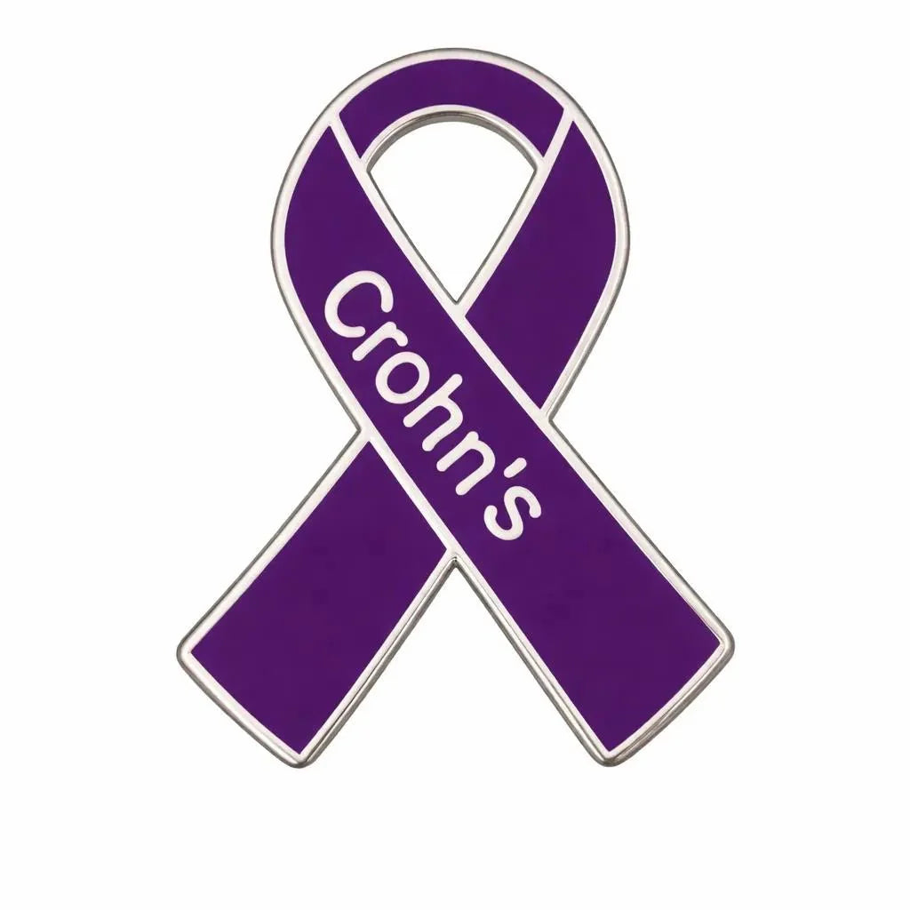 Crohn's Disease Awareness Ribbon Pins
