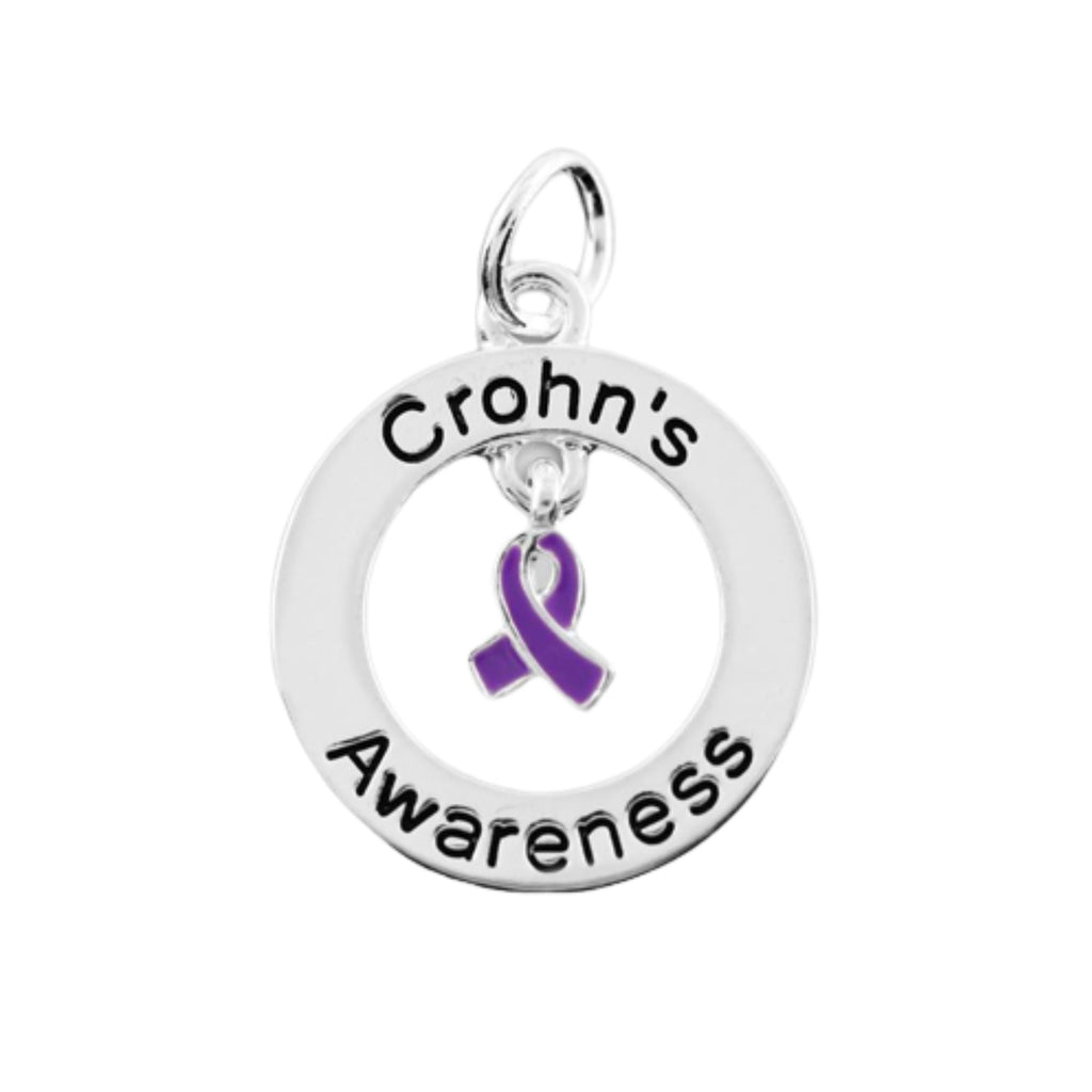 Crohn's Disease Circle Charms