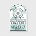 Seattle Pier Sticker