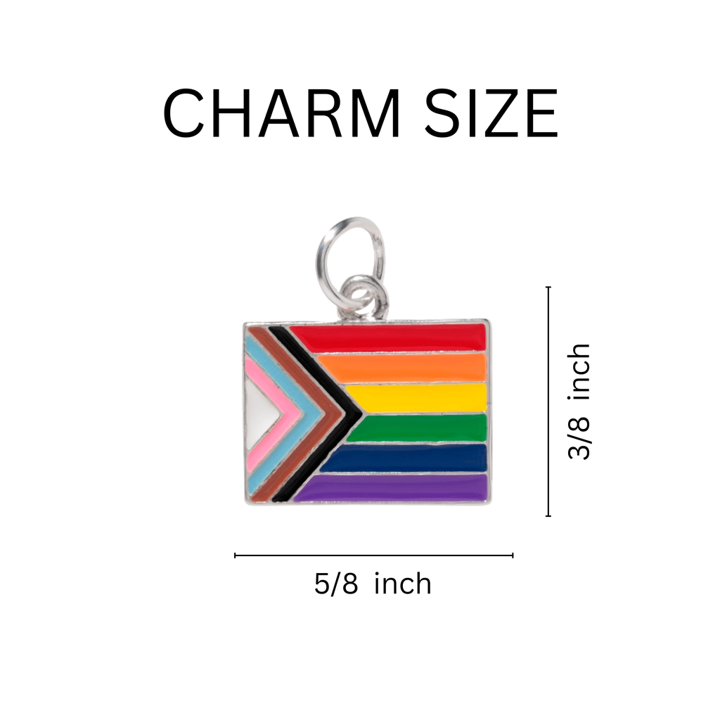 Daniel Quasar Flag Hanging Earrings