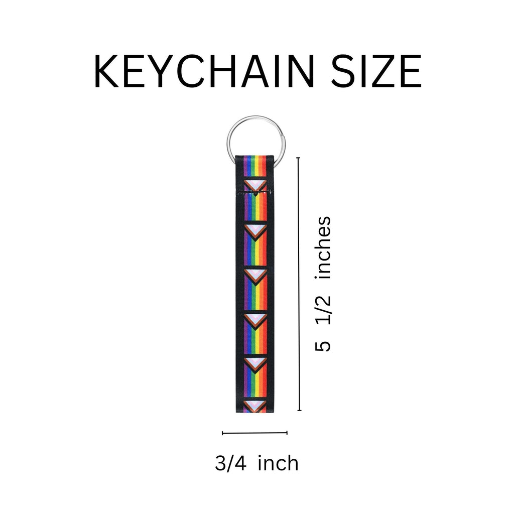 Daniel Quasar Flag Lanyard Style Keychains