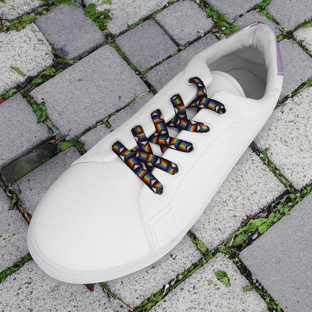 10 Pairs Daniel Quasar Flag Shoe Laces