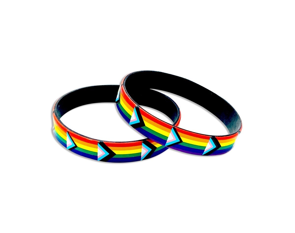 Daniel Quasar Flag Silicone Bracelets