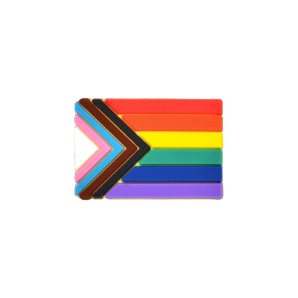 Daniel Quasar Rectangle Shaped Flag Silicone Flag Pins
