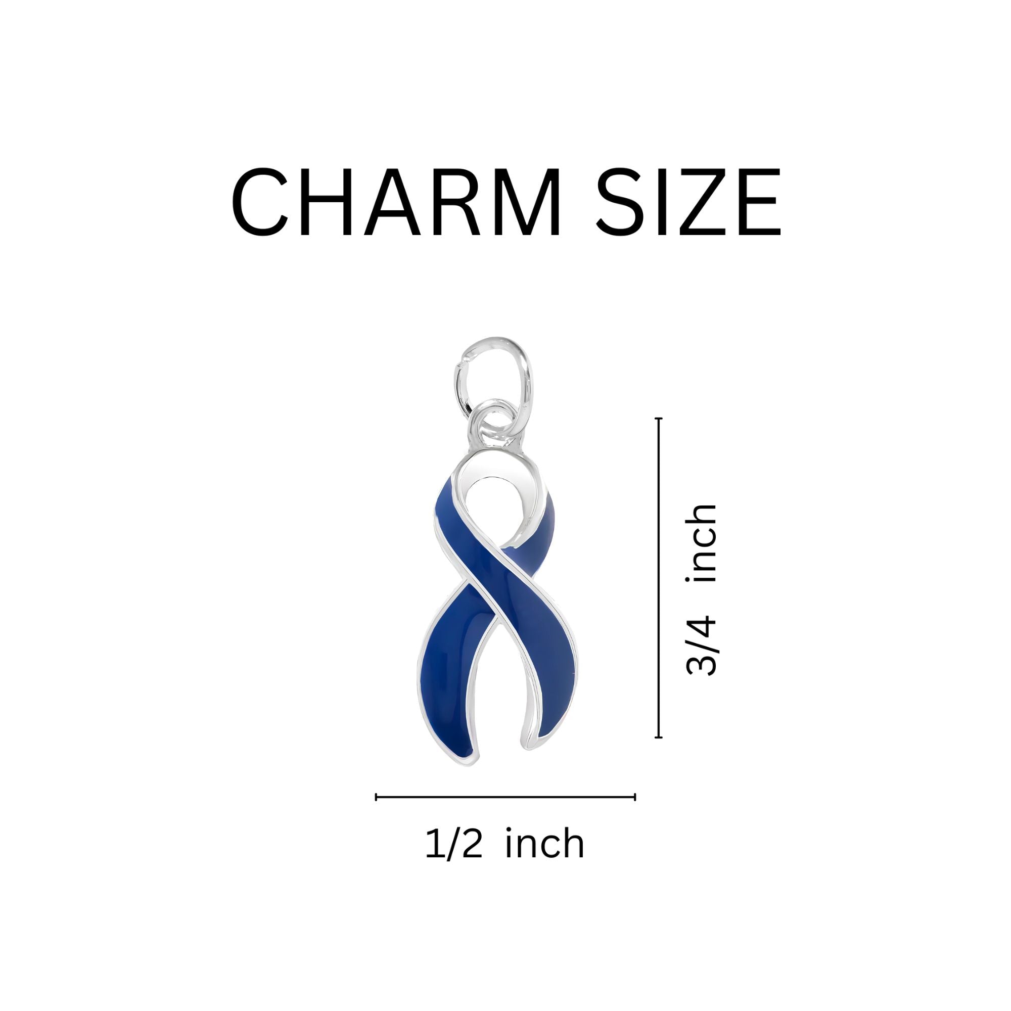 Dark Blue Ribbon Rope Style Bracelets