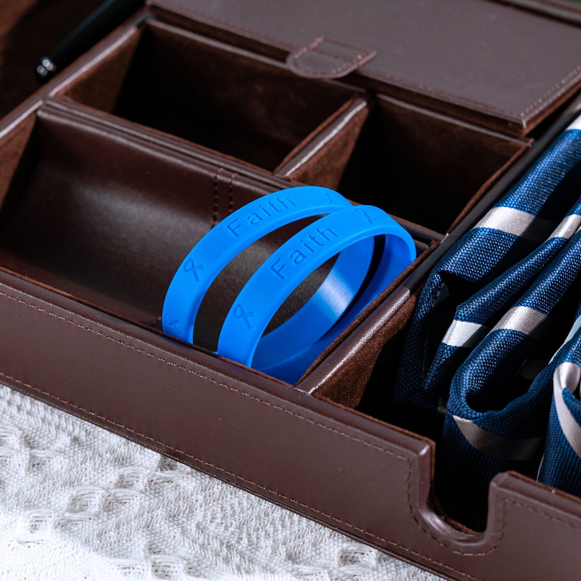 Dark Blue Silicone Bracelets