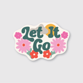 Let It Go Sticker