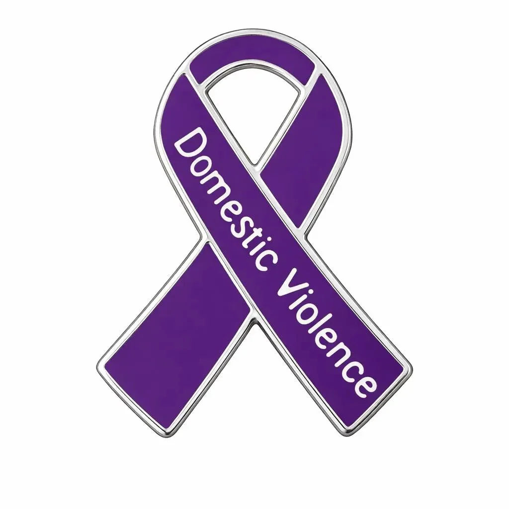 Domestic Violence Awareness Ribbon Pins