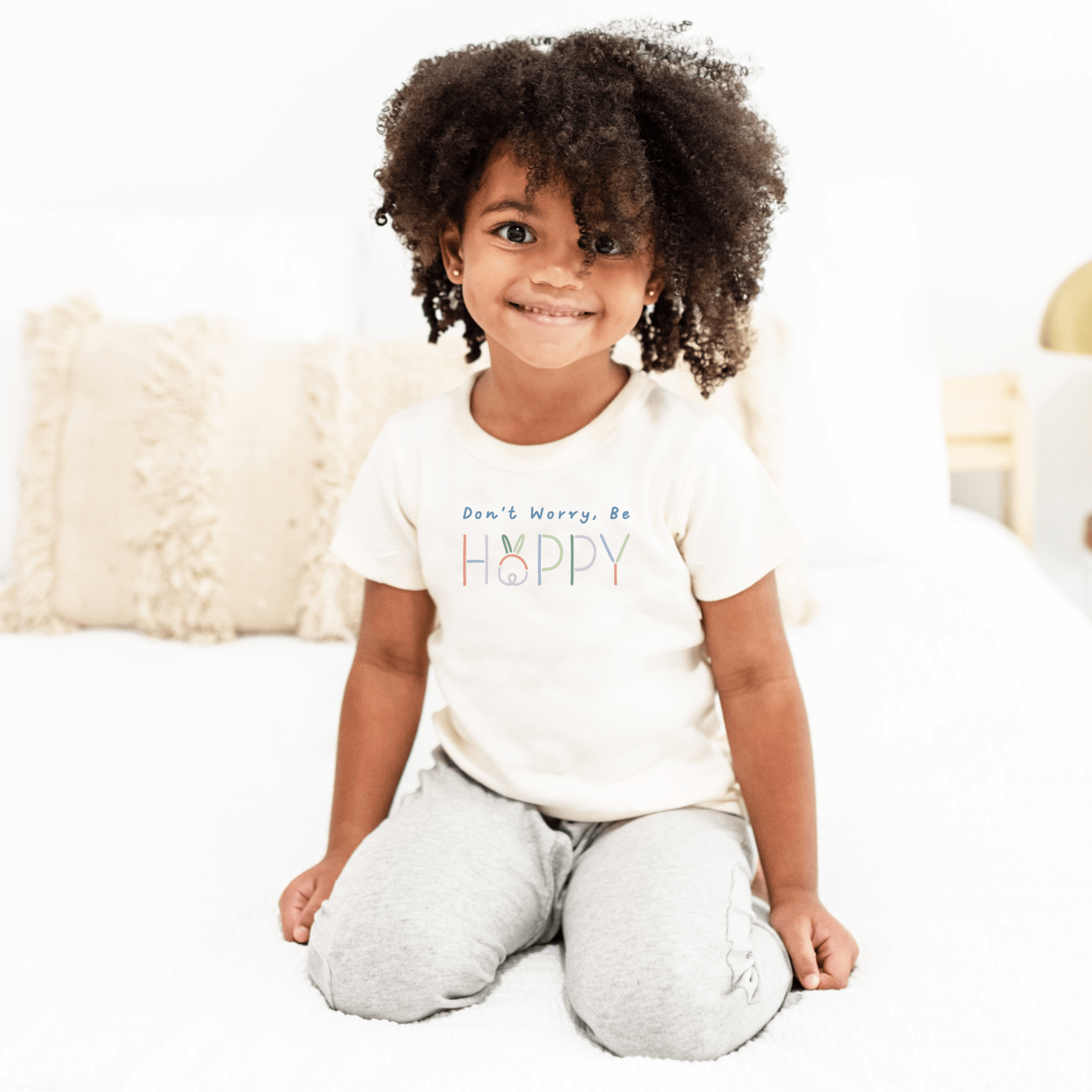 graphic tee | don't worry be hoppy