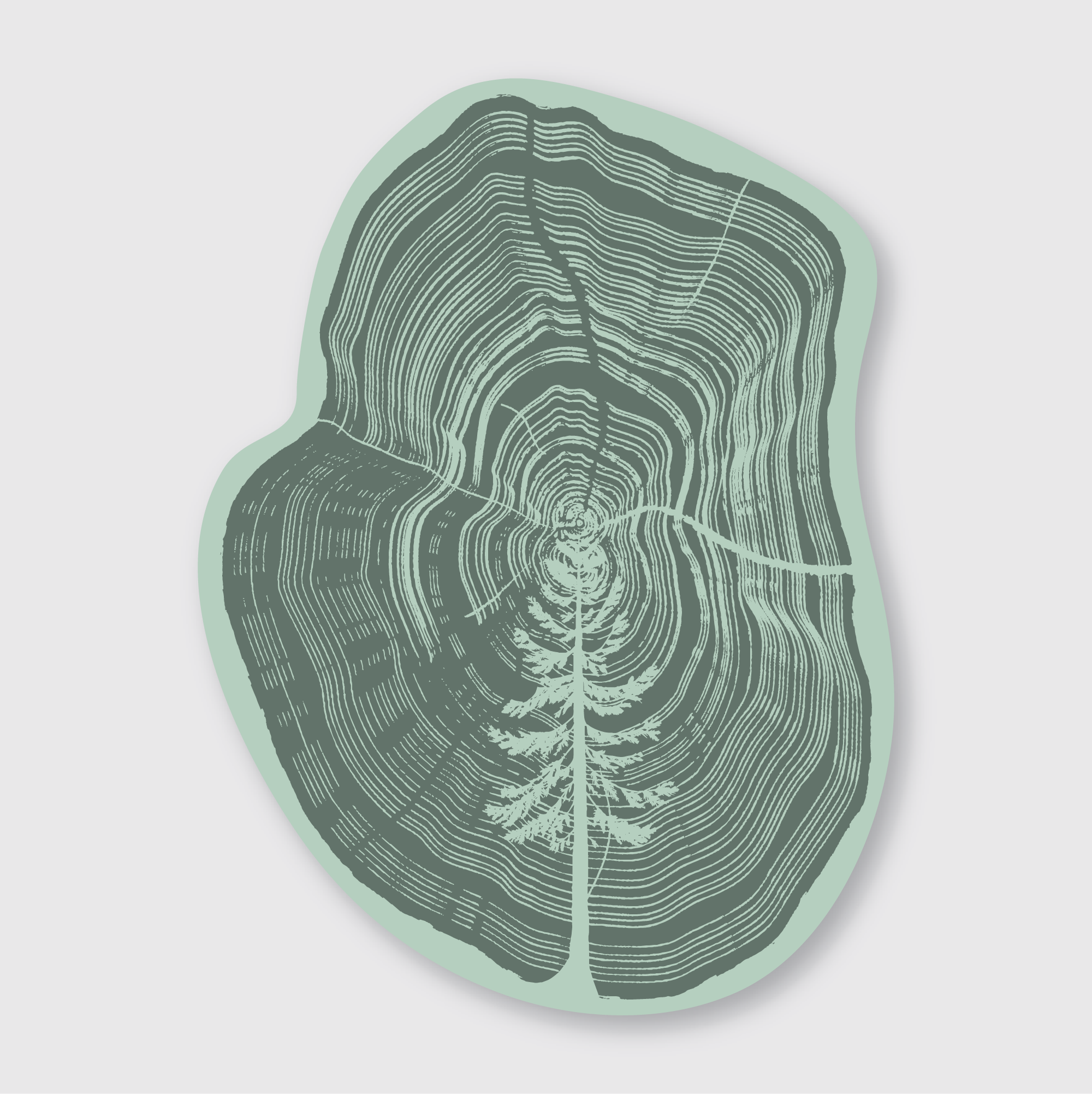 Tree In Tree Sticker