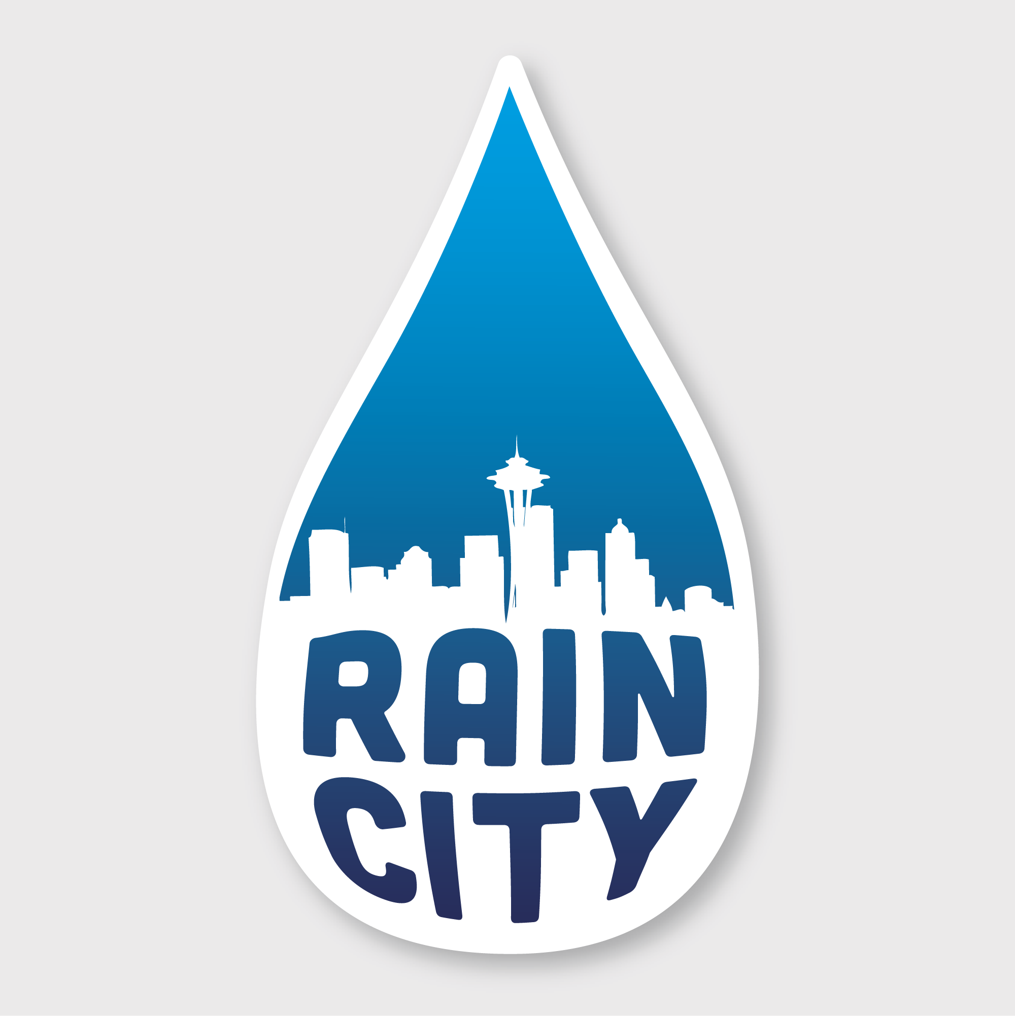 Rain City Sticker