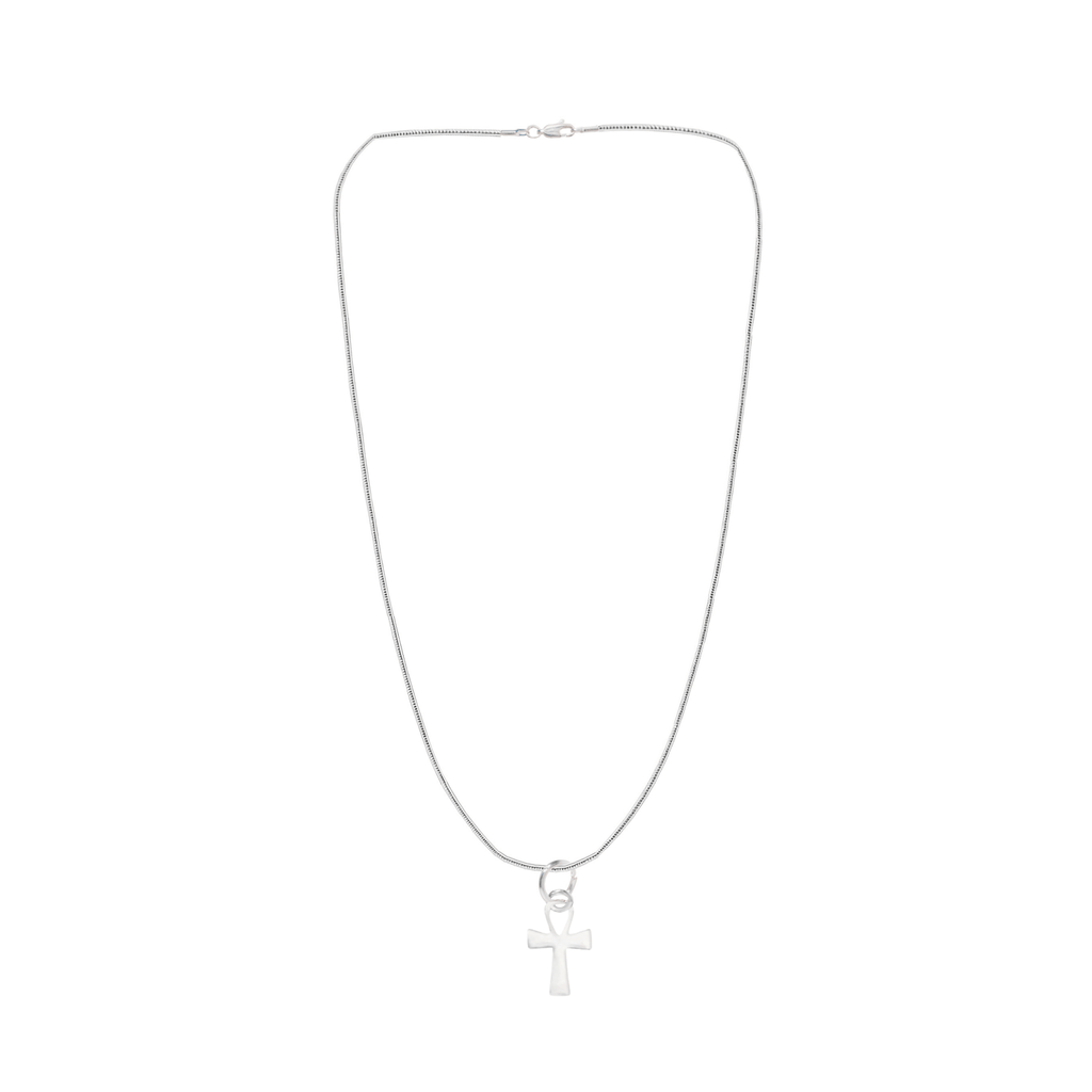 Elegant Silver Cross Necklaces
