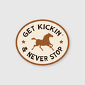 Get Kickin' Sticker
