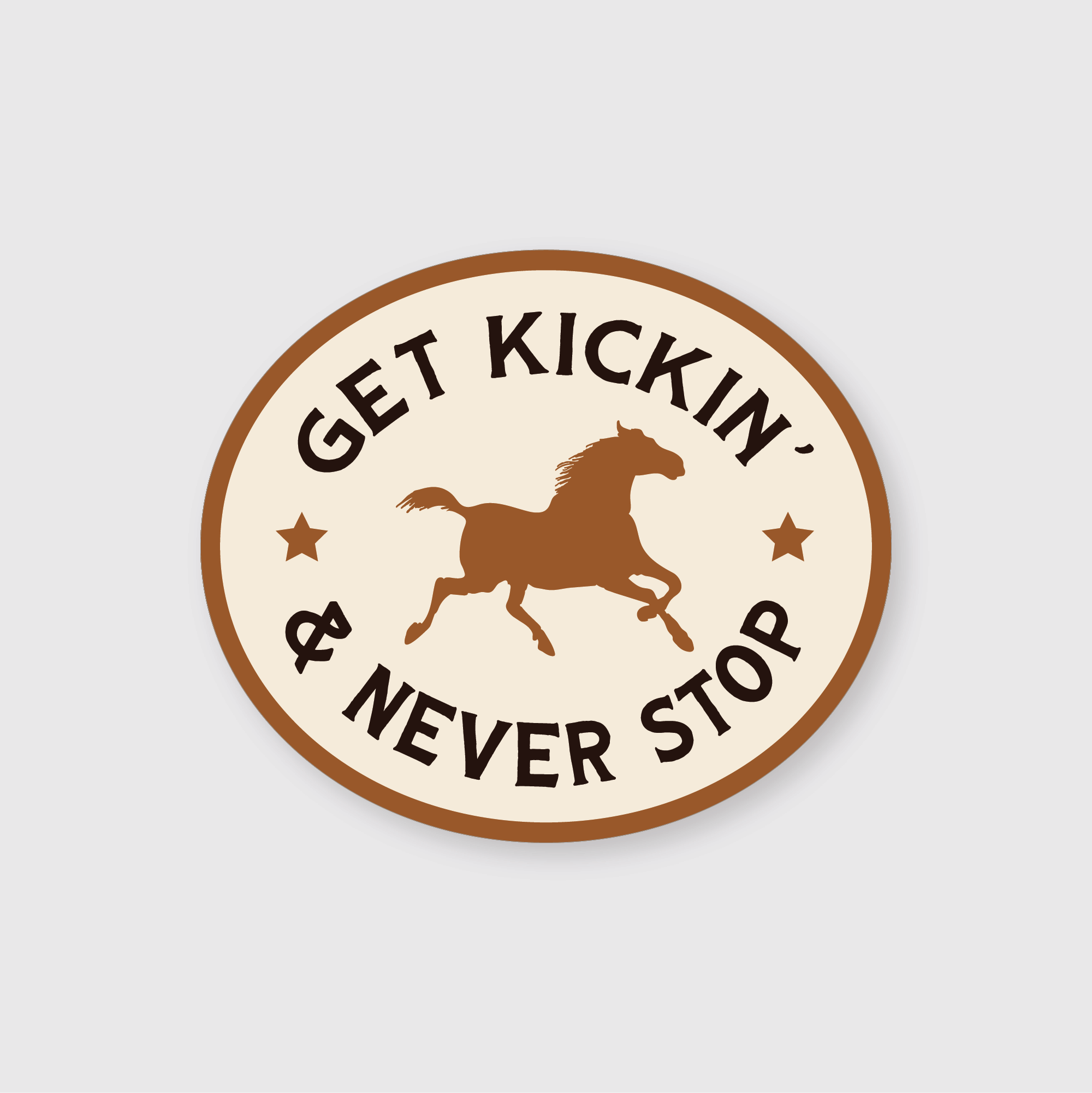 Get Kickin' Sticker
