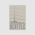 Seattle Skyline Postcard