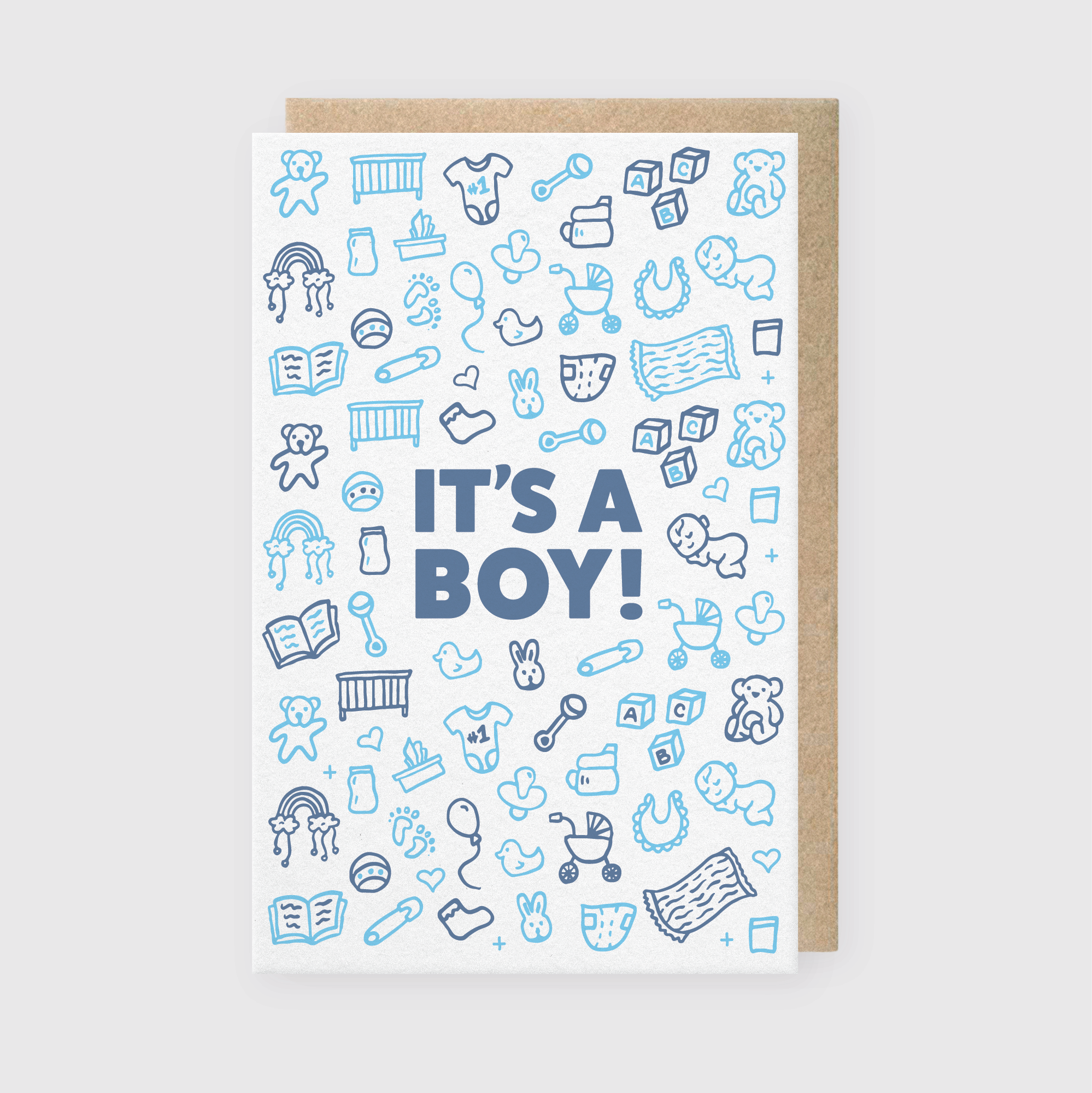 It's A Boy Greeting Card