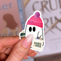 Bookstore Ghost Sticker