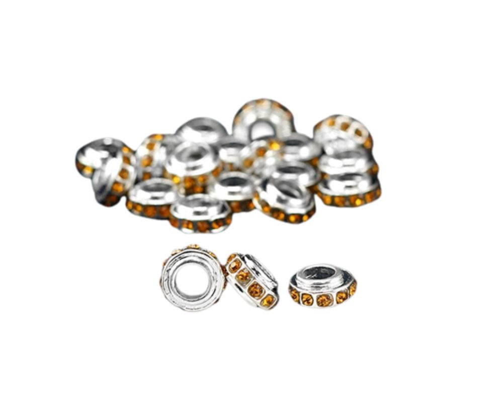 Gold Crystal Charms