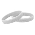 Gray Silicone Bracelets