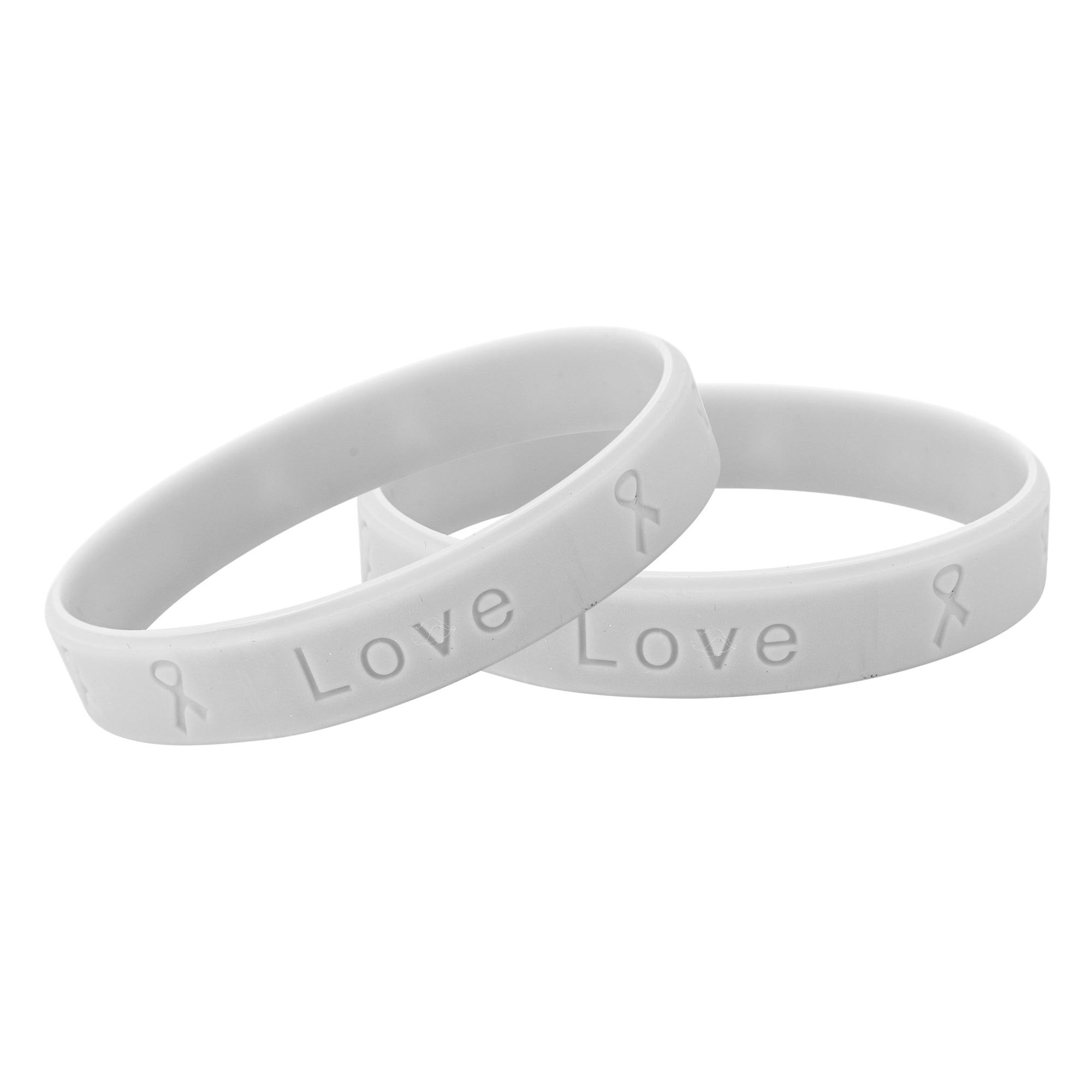 Gray Silicone Bracelets