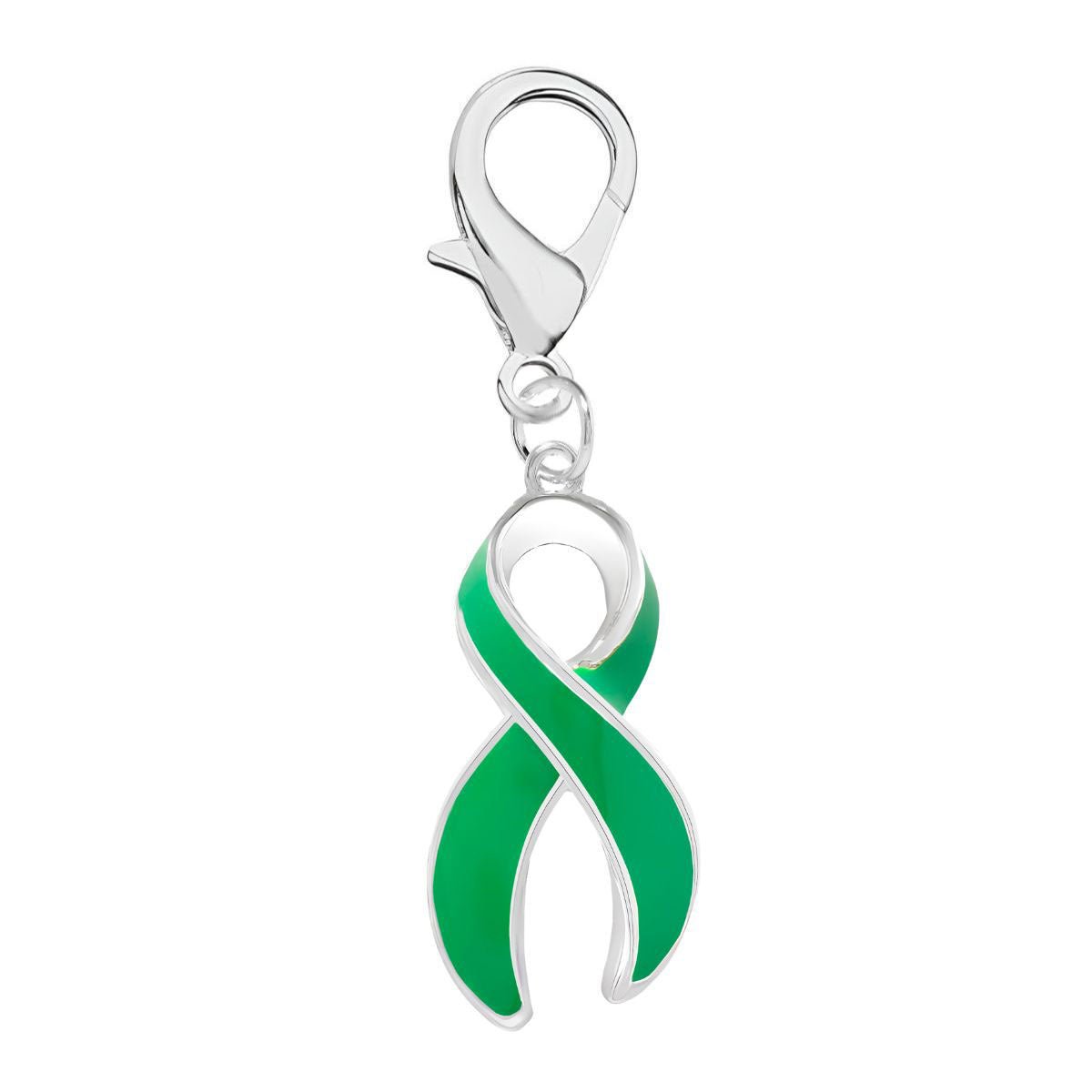 Green Ribbon Hanging Charms
