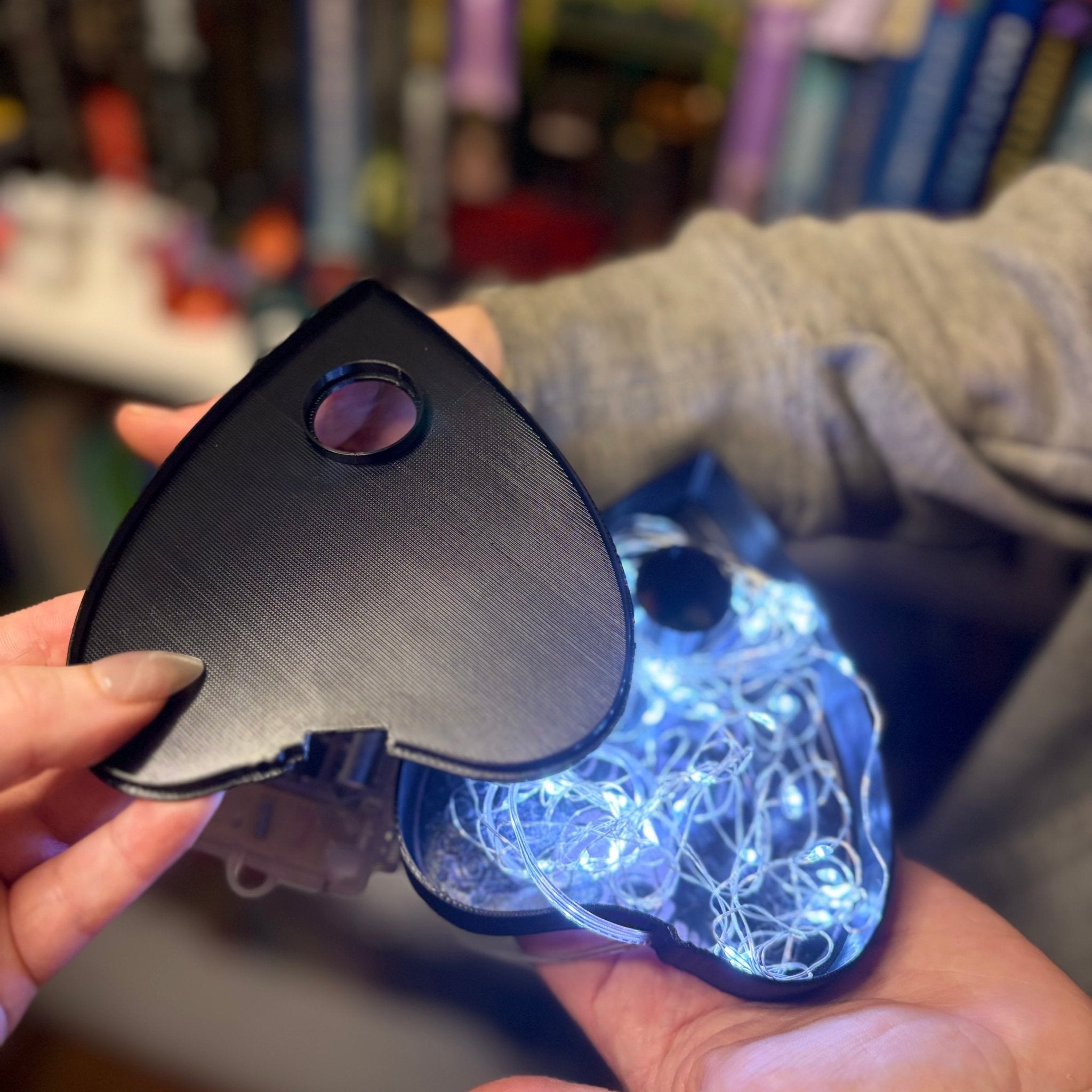 Hex the Patriarchy Light Up Book Nook
