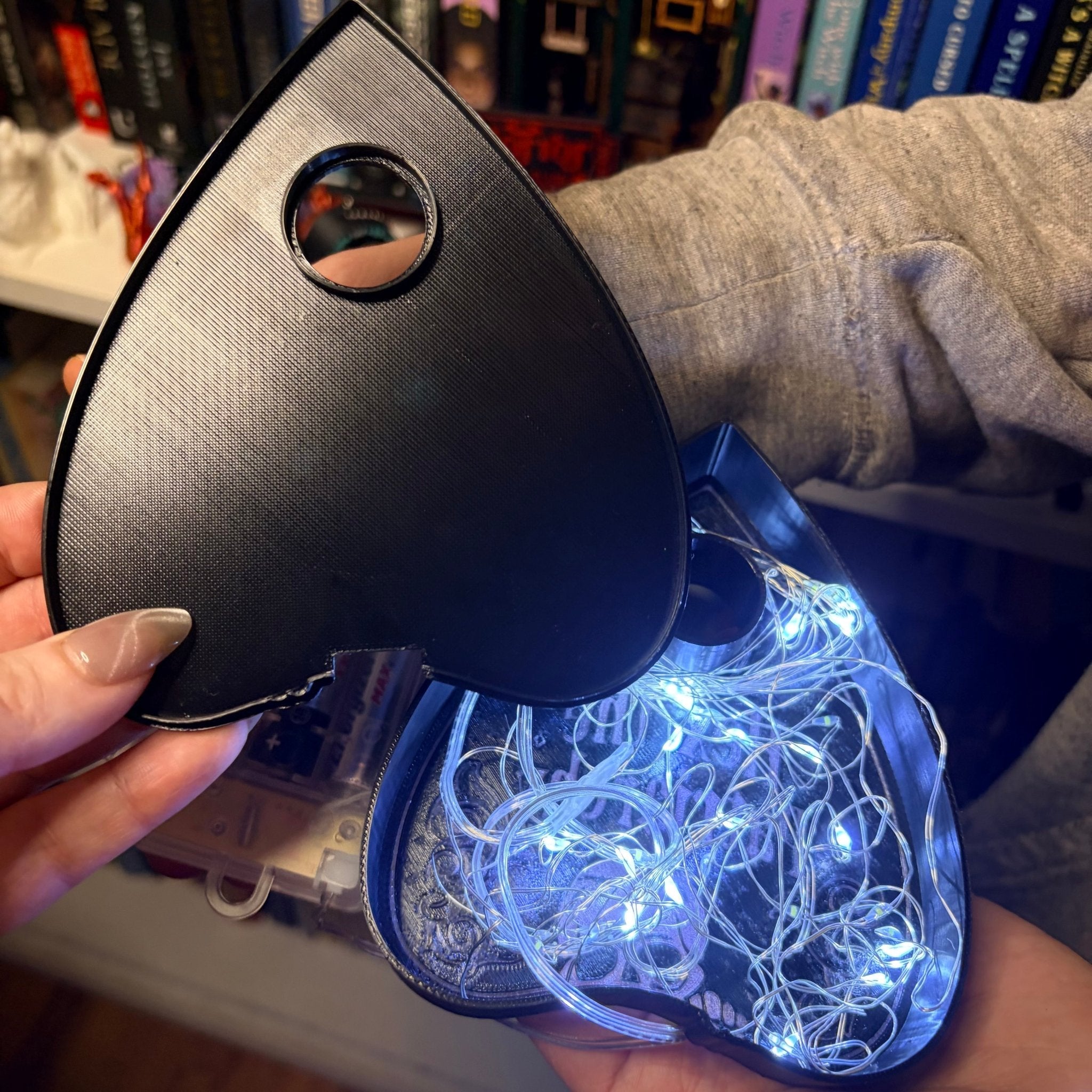 Hex the Patriarchy Light Up Book Nook