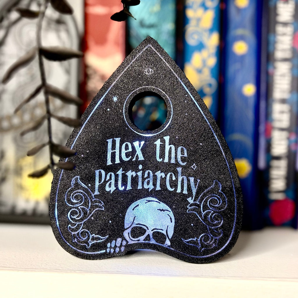 Hex the Patriarchy Light Up Book Nook