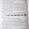 Hockey Romance"is lie, liar told you that" Clear Matte Sticker