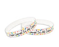 Hope Comes In All Colors Silicone Bracelets