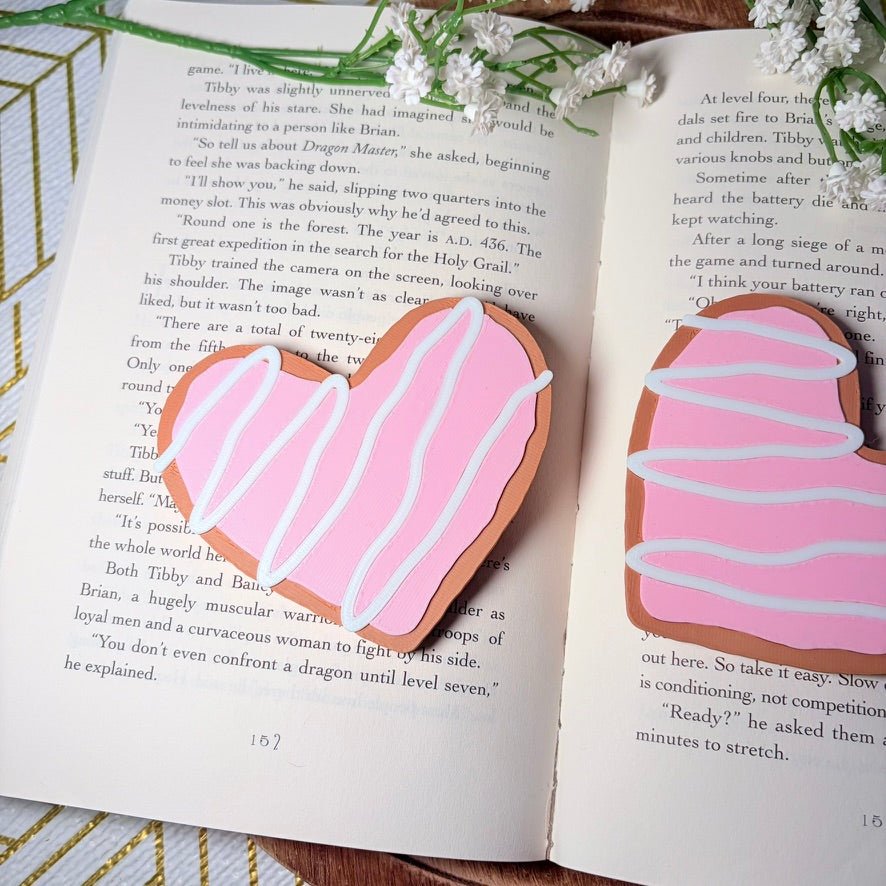 Iced Heart Cookie 3d Printed Coaster