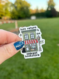 If Lost Return to the Nearest Bookstore Sticker